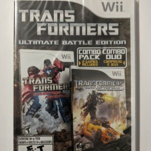 Transformers Ultimate Battle Edition Combo Pack Wii Wii U NEW FACTORY SEALED R2