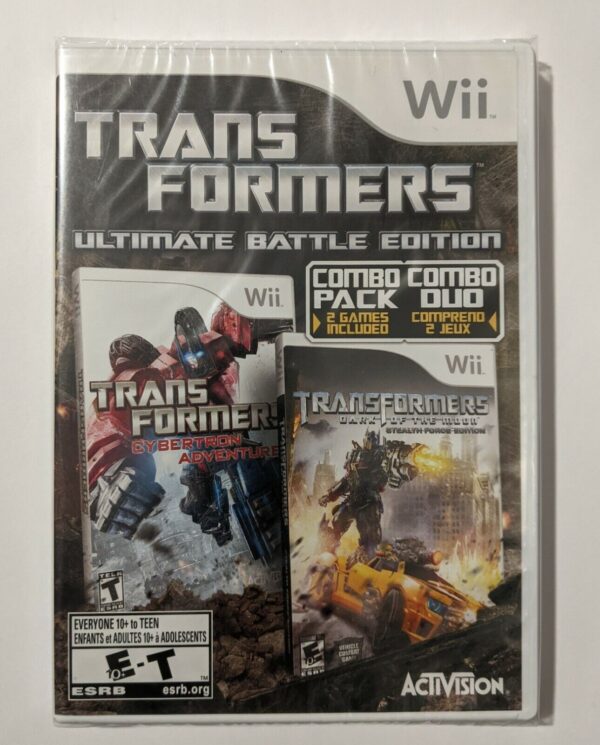 Transformers Ultimate Battle Edition Combo Pack Wii Wii U NEW FACTORY SEALED R2