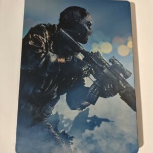 CALL OF DUTY GHOSTS STEEL CASE (NO GAME DISC INCLUDED) - XBOX 360 Loc y68