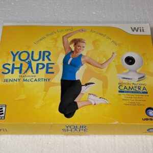 Wii YOUR SHAPE Motion Tracking Camera featuring Jenny McCartthy NEW Open box n68