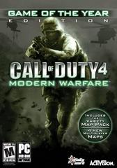 XBOX 360 Call of Duty 4 Modern Warfare Game of the Year Edition